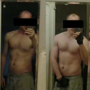 prohormone before and after